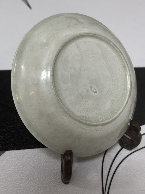 古玩陶瓷北宋·刻花洗真品鑒賞圖