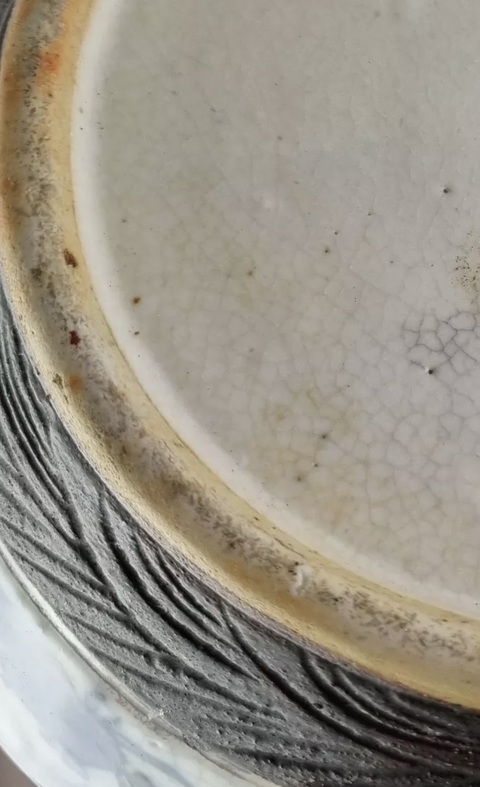 古玩陶瓷清晚期 青花花鳥紋罐真品鑒賞圖