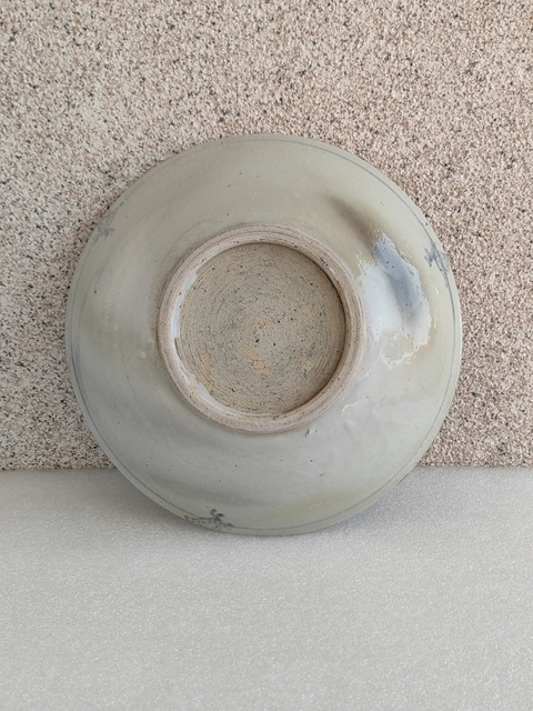 古玩陶瓷青花魚紋盤真品鑒賞圖