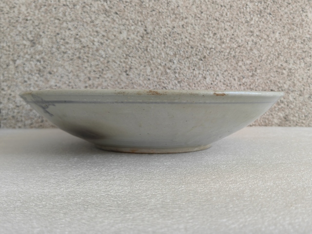 古玩陶瓷青花魚紋盤真品鑒賞圖