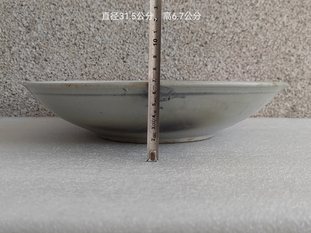 古玩陶瓷青花魚紋盤真品鑒賞圖