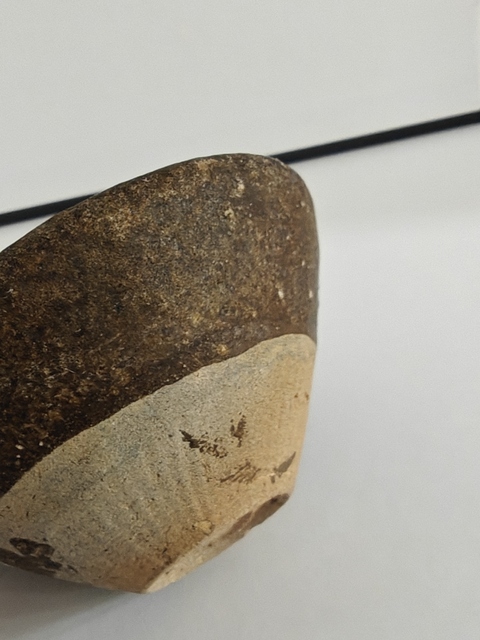 古玩陶瓷贛州窯褐釉茶盞真品鑒賞圖