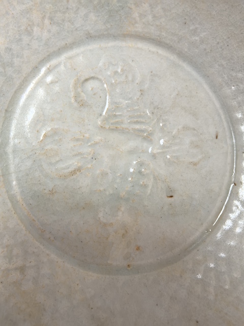 古玩陶瓷南宋青白釉暗刻花卉紋水洗拍賣,當前價格1680元