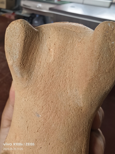古玩陶瓷洪州窯青釉獅子擺件拍賣，當前價格1888元