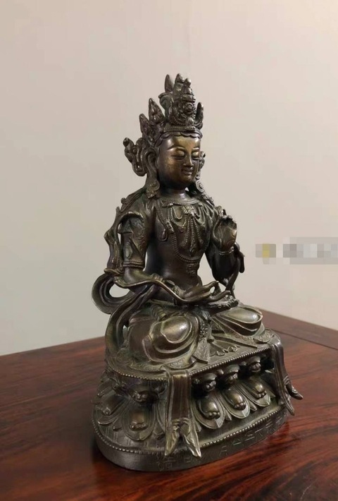 古玩銅器造像真品鑒賞圖