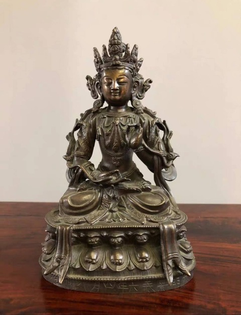 古玩銅器造像真品鑒賞圖
