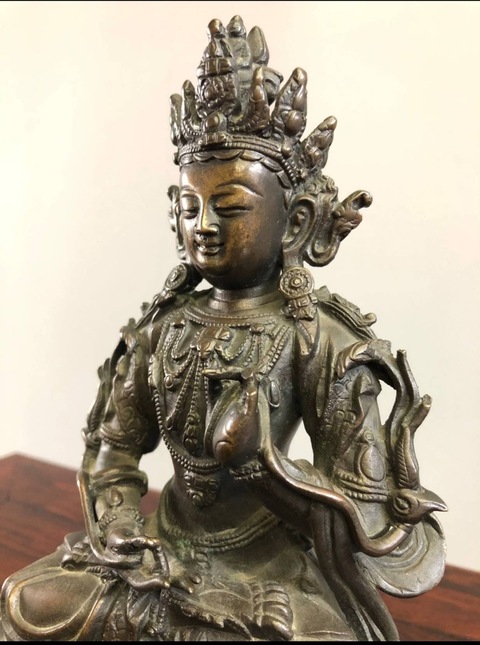 古玩銅器造像真品鑒賞圖