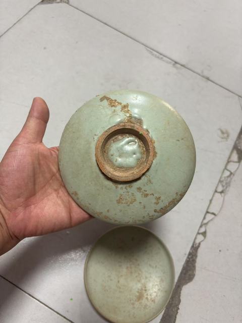 古玩陶瓷金代鈞瓷盤真品鑒賞圖