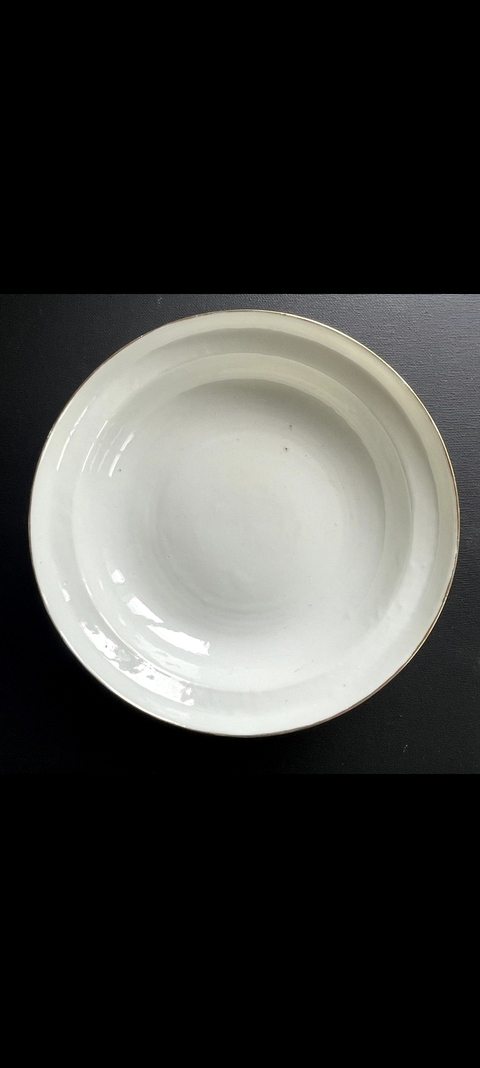 古玩陶瓷民國(guó) 粉彩人物紋合和器真品鑒賞圖