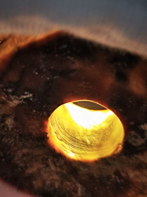 古玩玉器仿古做舊小玉璧真品鑒賞圖