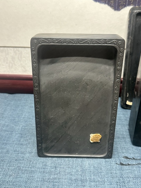 古玩陶瓷民國精品云龍紋老硯臺拍賣，當前價格2690元