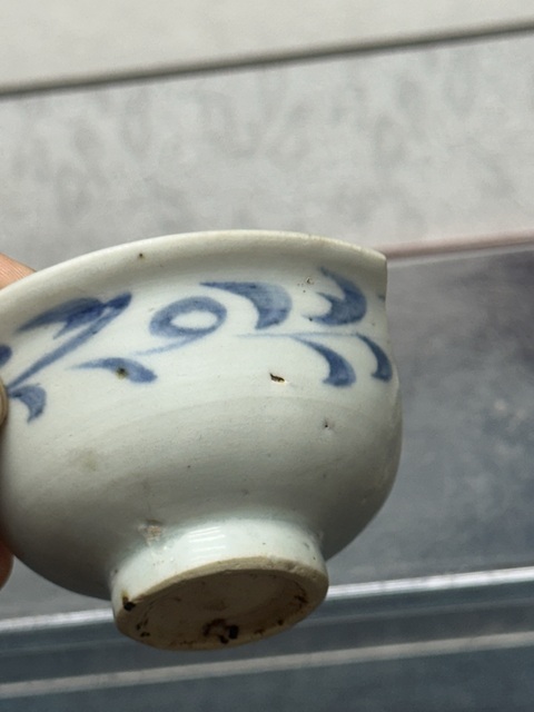 古玩陶瓷正窯口元青花樂字盞標本拍賣，當前價格3888元