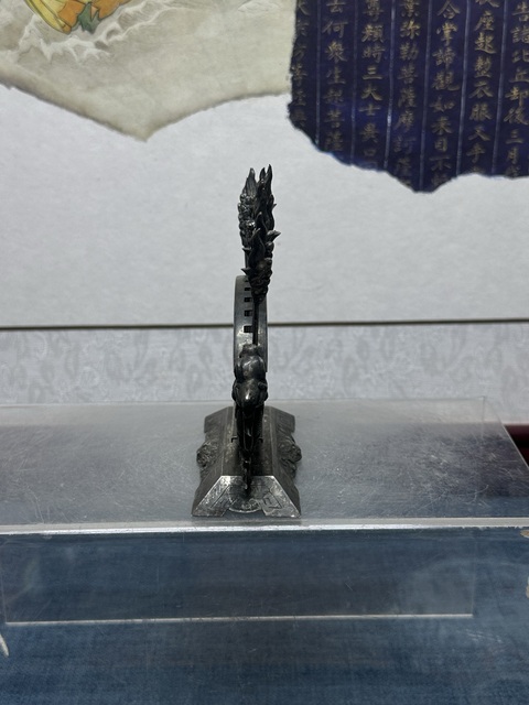 古玩陶瓷民國銀質果叉真品鑒賞圖