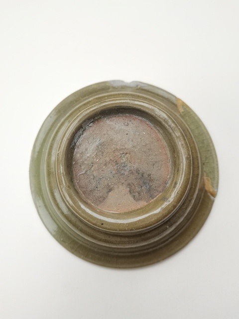 古玩陶瓷龍泉青瓷撇口洗拍賣，當前價格0元