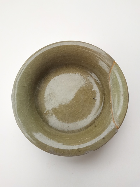 古玩陶瓷龍泉青瓷撇口洗拍賣，當前價格0元