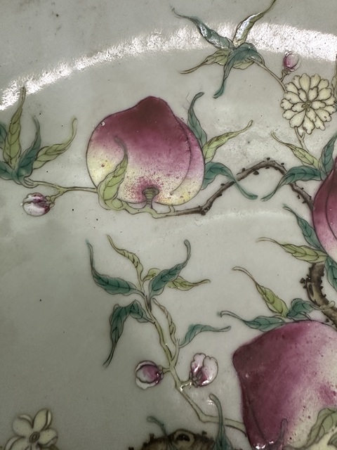 古玩陶瓷粉彩盤拍賣,當前價格5000元
