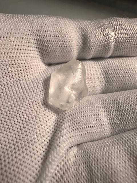 古玩玉器老水晶多棱珠拍賣,當前價格30元