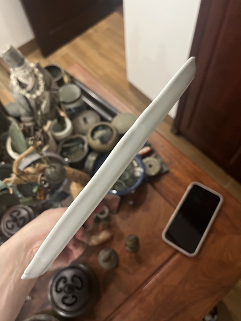 古玩陶瓷山水紋盤拍賣，當(dāng)前價(jià)格199元