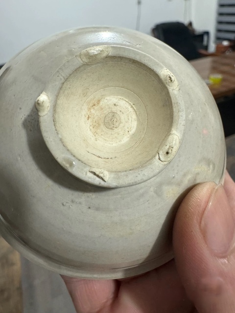 古玩陶瓷宋金定窯系霍州窯白釉高足杯拍賣,當前價格8888元