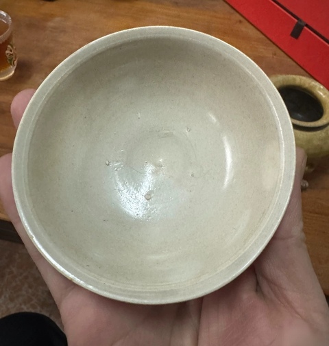 古玩陶瓷宋金定窯系霍州窯白釉高足杯拍賣,當前價格8888元