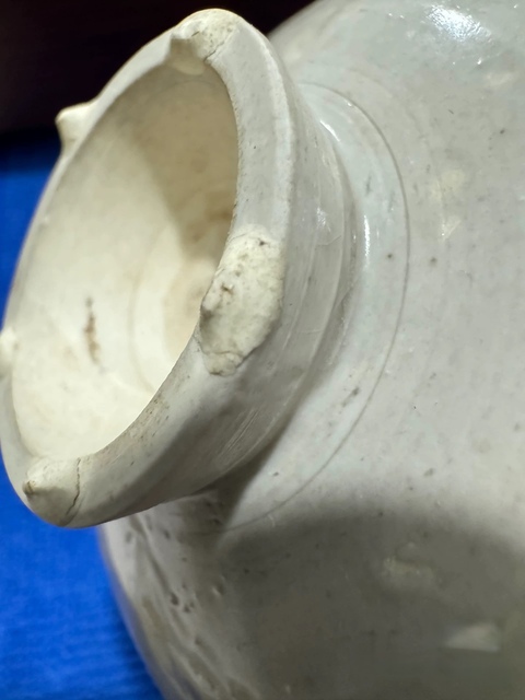 古玩陶瓷宋金定窯系霍州窯白釉高足杯拍賣,當前價格8888元
