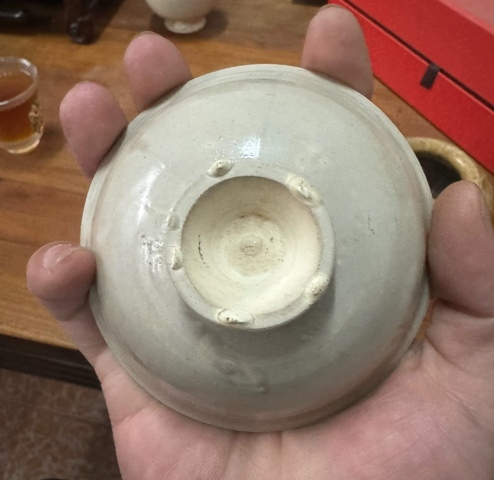 古玩陶瓷宋金定窯系霍州窯白釉高足杯拍賣,當前價格8888元