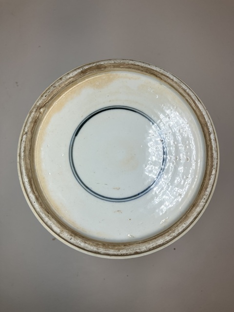 古玩陶瓷對弈圖五彩將軍罐真品鑒賞圖