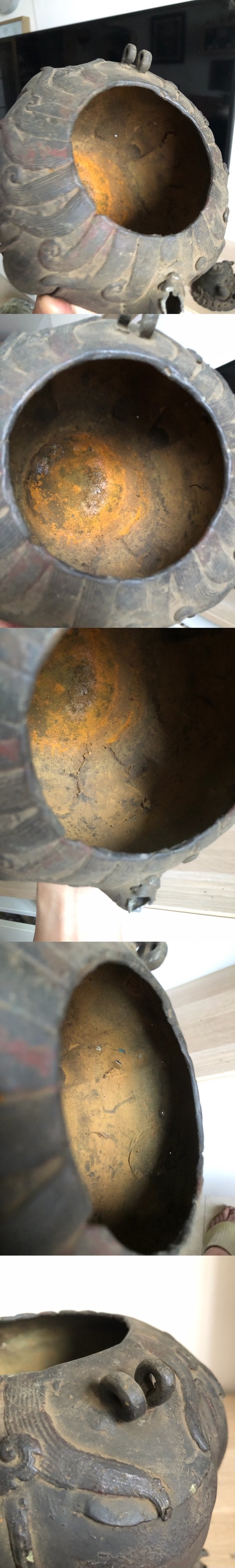 古玩銅器明晚期·泥金甪端 熏爐 28cm拍賣，當前價格100000元