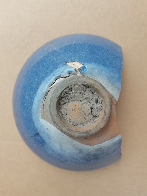 古玩陶瓷鈞窯天藍釉大碗拍賣,當前價格0元