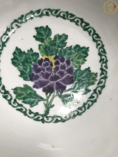 古玩陶瓷清晚期時期斗彩花卉紋碗拍賣,當前價格1940元