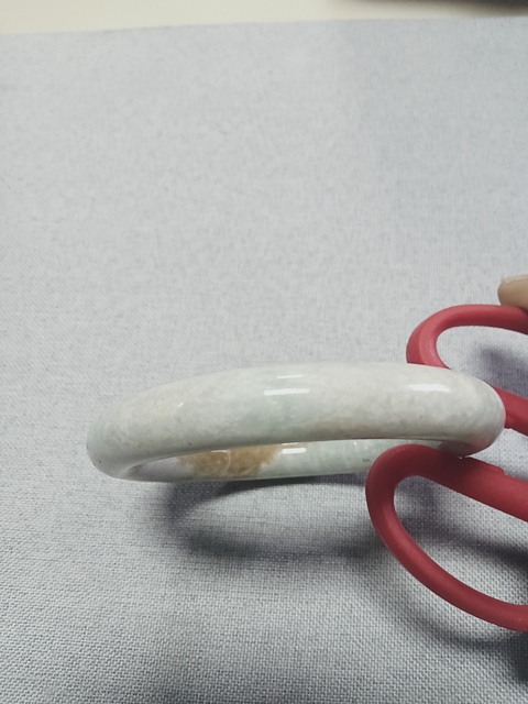 古玩玉器和田玉雕“素紋手鐲”真品鑒賞圖