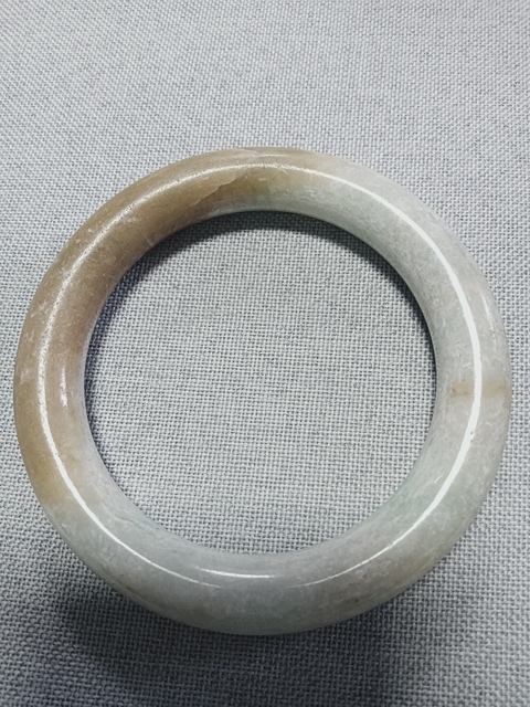 古玩玉器和田玉雕“素紋手鐲”真品鑒賞圖