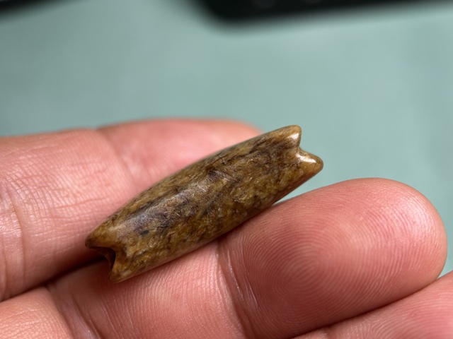 古玩玉器商周和田玉三通拍賣，當前價格13600元
