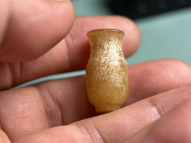 古玩玉器中古舍利罐:一對拍賣,當前價格28600元
