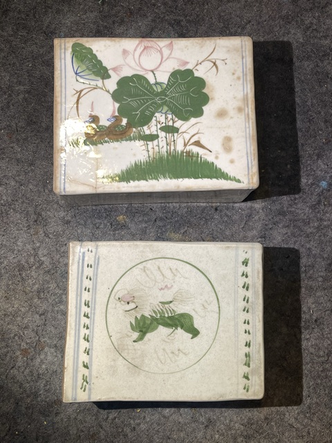 古玩陶瓷粉彩脈枕拍賣，當前價格290元