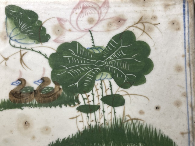 古玩陶瓷粉彩脈枕拍賣，當前價格290元