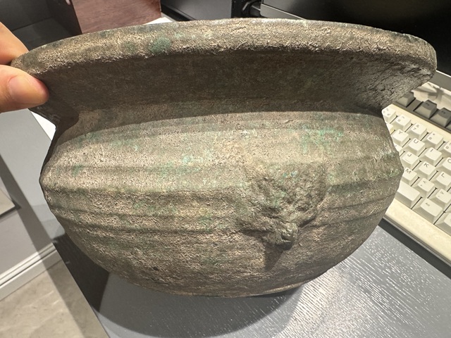 古玩銅器銅鑒真品鑒賞圖