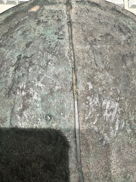 古玩銅器銅鑒真品鑒賞圖