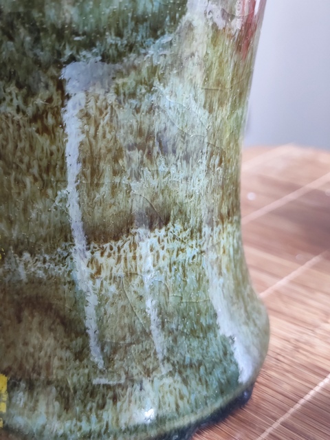 古玩陶瓷三陽開泰品種觀音瓶拍賣,當前價格5800元