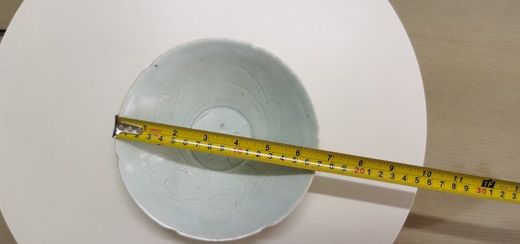 古玩陶瓷青白釉刻花葵口碗拍賣，當(dāng)前價格2600元