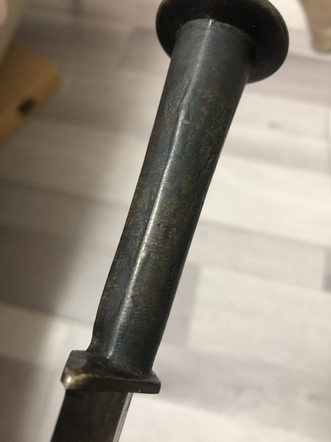 古玩銅器戰國筒子劍真品鑒賞圖