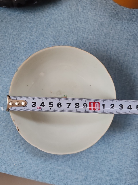古玩陶瓷清中期粉彩花卉喜字紋碗拍賣，當前價格880元