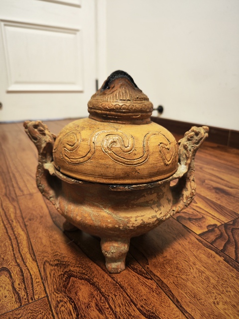 古玩陶瓷醬釉爐真品鑒賞圖
