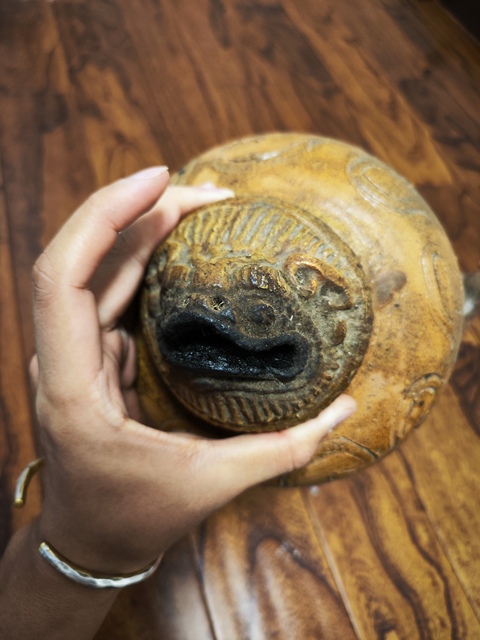 古玩陶瓷醬釉爐真品鑒賞圖