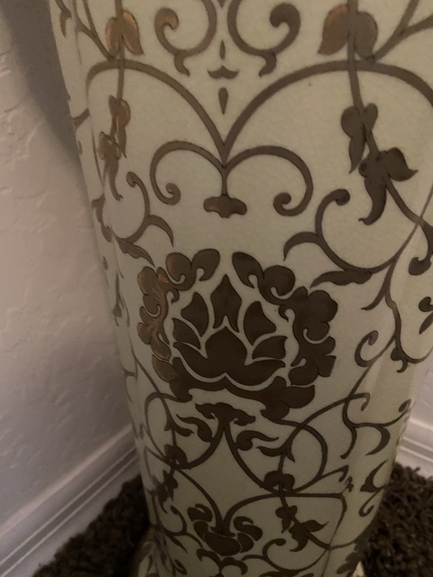 古玩陶瓷華榮堂制款花觚真品鑒賞圖