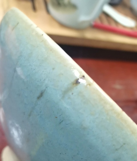 古玩陶瓷鈞瓷碗真品鑒賞圖