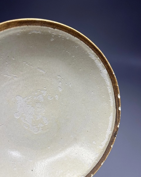 古玩陶瓷青白釉芒口盞真品鑒賞圖