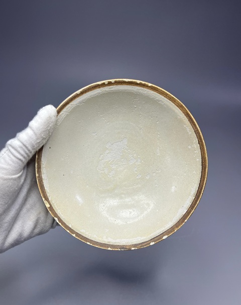 古玩陶瓷青白釉芒口盞真品鑒賞圖