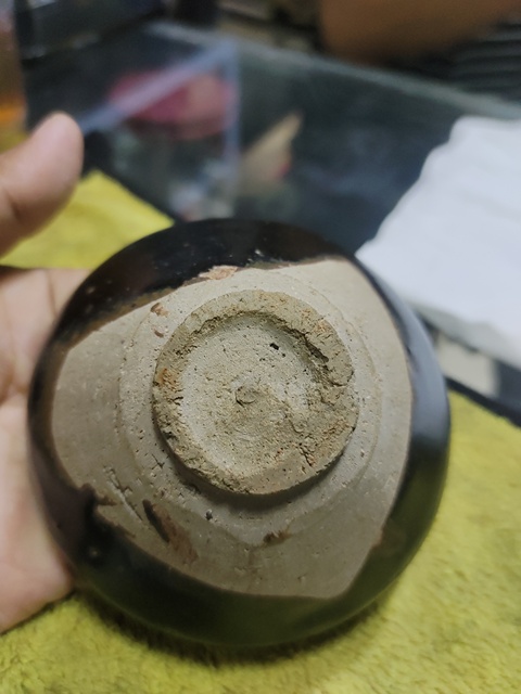古玩陶瓷建窯系福清窯黑釉茶盞真品鑒賞圖