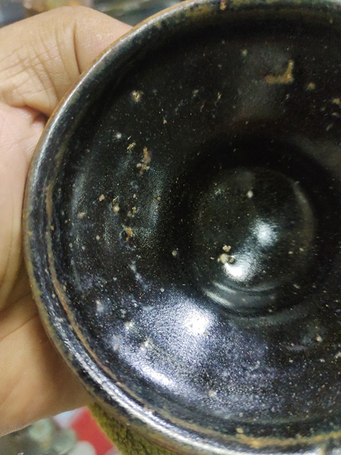 古玩陶瓷建窯系福清窯黑釉茶盞真品鑒賞圖